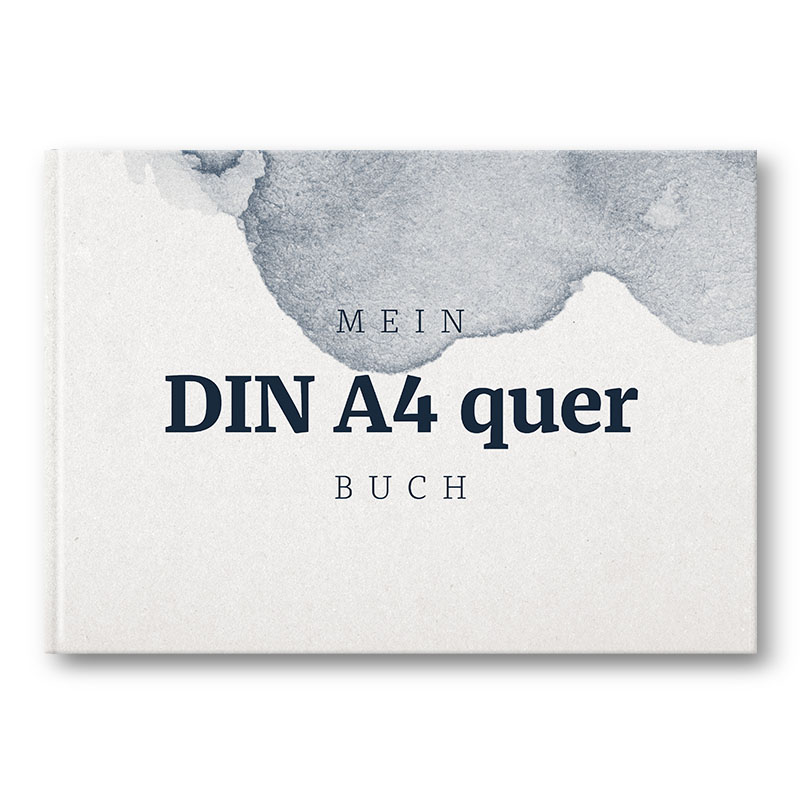 DIN A4 quer Hardcover