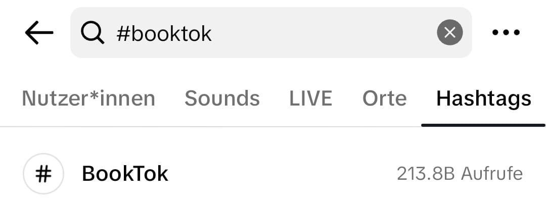 booktok hashtag booktok