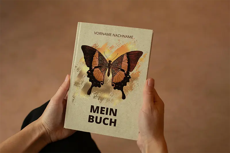 buch mockup schräg
